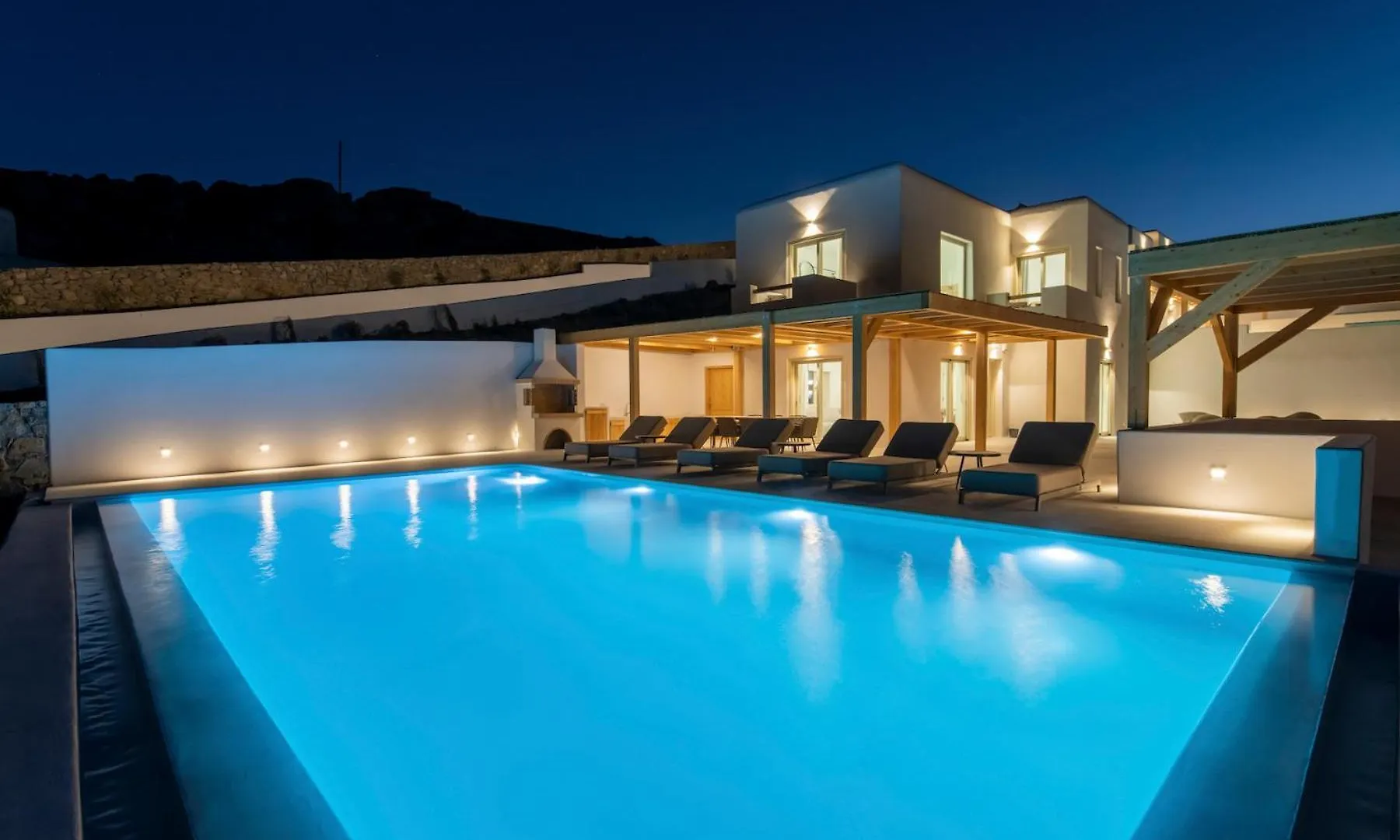 Villa Vibe A - Heated Pool Option - Mg Villas Mykonos Town Grécia